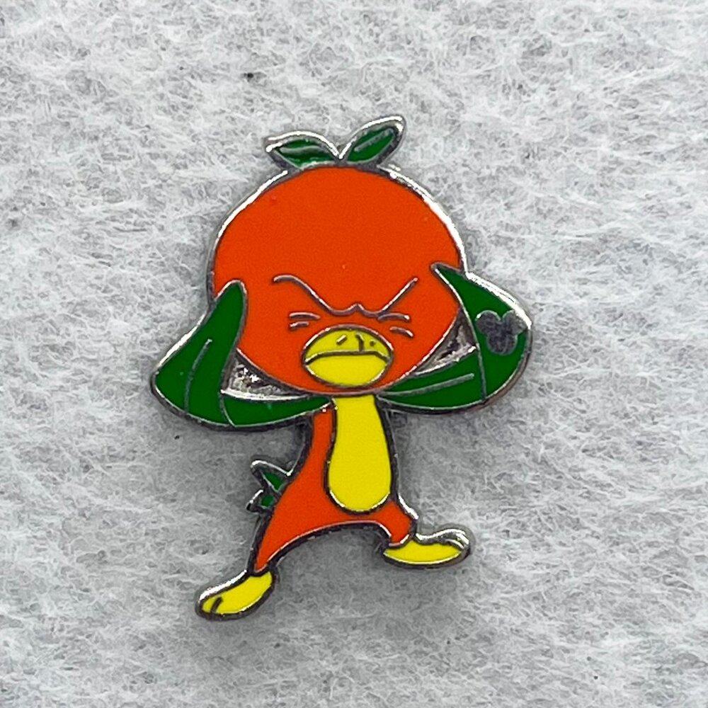 🔮 5/$25 Disney Frustrated Orange Bird Pin‎